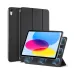 ESR Rebound Magnetic Case for iPad 10/11 (A16) demonstrating strong magnetic attachment with tablet suspended.