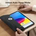 ESR Rebound Magnetic Case for iPad 10/11 (A16) showing stable tri-fold stand for viewing and typing.