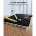 Close-up desk view of ESR UltraFit Classic Screen Protector for iPad Air 11 (2024/25)-2 Pack demonstrating scratch resistance.
