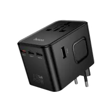 Hoco AC32 45W 5-Ports Universal Travel Adapter