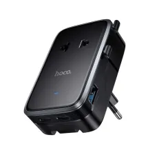 Hoco AC35 3-Ports Universal Travel Adapter