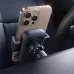 Joyroom JR-OK6 Car Phone Mount, front view attached to car air vent with smartphone securely mounted