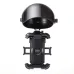 JOYROOM JR-ZS526 Motorcycle Phone Holder, front view showing secure phone clamp and motorcycle handlebar mount