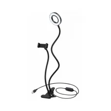 K&F Concept KF34.001 Flexible Selfie LED Light with Clamp