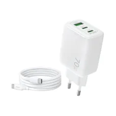 Oraimo HyperGaN 701 70W GaN Charger Adapter With Type-C Cable