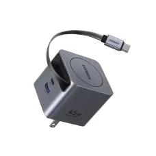 Ugreen X614 Nexode Pro 45W GaN Fast Charger with Type C Cable #65821
