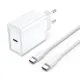 Vention FAHWF-EU 25W Type-C Wall Charger with Type-C Cable