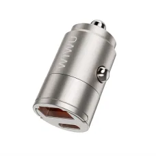 WiWU Wi-QC028 30W Dual Port Car Charger