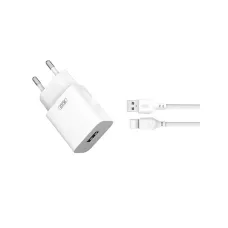 XO L99 EU 2.4A Fast Charger Adapter with Type-C Cable