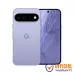 Frost color Google Pixel-style smartphone with triple rear camera bar, front display and sleek lavender finish