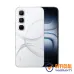 Infinix Hot 70 Pro in Depth Ring White featuring unique circular pattern back, triple cameras and bright immersive screen