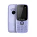 Front and rear view of Motorola Moto A300 (2026) in lavender casing with keypad and circular camera lens.