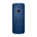 Back view of Nokia 225 4G dark blue phone with single rear camera, flash, and Nokia branding