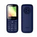 Symphony B101 navy blue feature phone with keypad, compact screen, rear speaker grill, front and back view