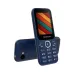 Symphony L70 feature phone in blue with front and rear views, compact keypad and built-in camera.