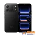 Tecno Spark 50C smartphone in black, showing front and rear design with dual cameras and display