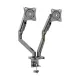 Kaloc DS200-2 Adjustable Dual Arm Monitor Mount Stand