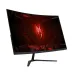 Acer Nitro ED320QR S3 curved gaming monitor front view with red gaming display and sleek slim black stand design
