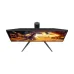AOC 25G4K gaming monitor top view with ultra-wide display, vivid action scene and slim bezel design for immersive gameplay