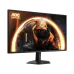 AOC 27G50Z monitor straight front view showcasing immersive gaming visuals, thin borders and sharp image clarity.