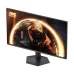 AOC 27G50Z gaming monitor front angle view with vivid action scene, slim bezels, Full HD display and modern stand design