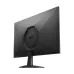 AOC 27G50Z rear view displaying textured back panel, circular design pattern and solid stand with clean cable setup.