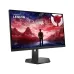 Front view of Lenovo Legion 27Q-10 Monitor displaying vivid gaming scene with thin bezels and sturdy stand.