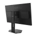 Rear angled view of Lenovo Legion 27QD-10 Monitor with matte black finish, LEGION branding, and honeycomb stand design.