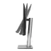 Side view of ASUS ProArt Display PA248QV Gen2 (PA248QFV) Monitor showing adjustable tilt positions on silver stand.