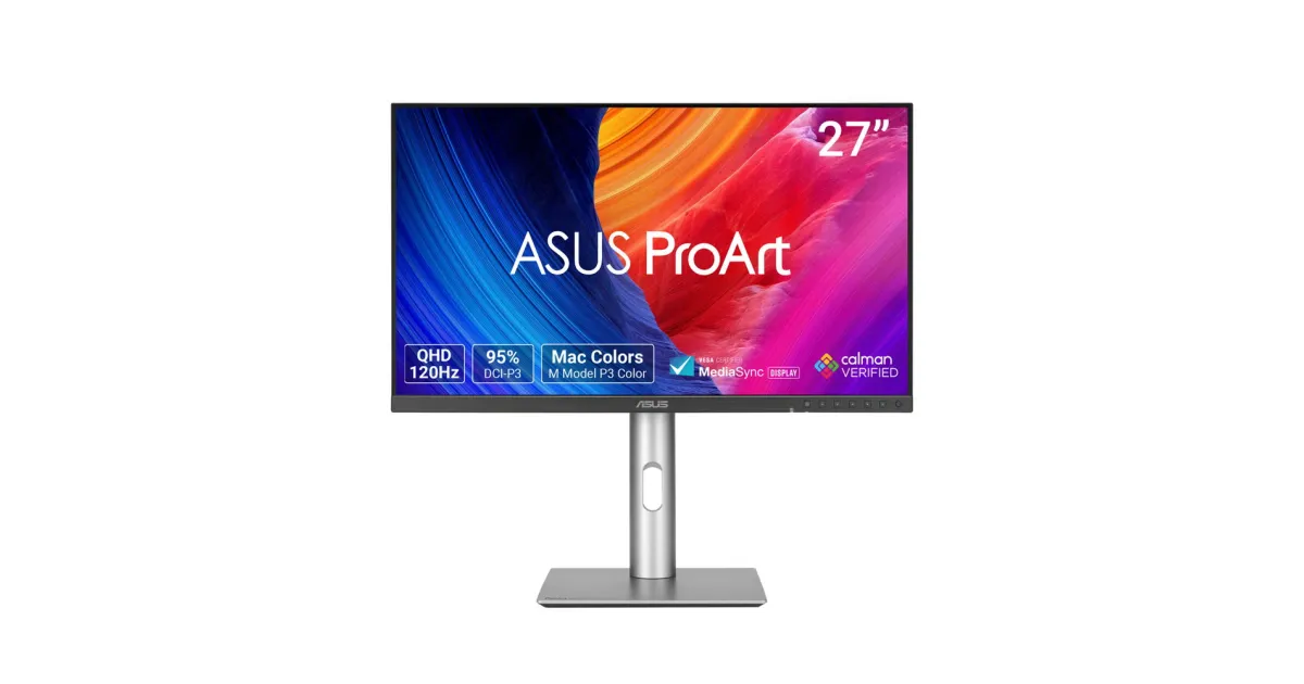 Asus ProArt Display PA278QGV 27-inch QHD