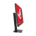 Side angled view of Asus ROG Strix XG27ACS Gen2 Monitor with slim bezel and red ROG-themed display.