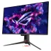 ASUS ROG Swift OLED PG32UCDM Gen3 gaming monitor front view with vibrant OLED display