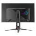 ASUS ROG Swift OLED PG32UCDM Gen3 monitor rear view showing ports and adjustable stand