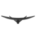 Top-down view of the Asus TUF Gaming VG34WQML5A Monitor emphasizing immersive curvature and central support arm.