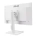 Asus VA249QGS-W 23.8-inch FHD IPS Monitor, rear angled view highlighting ergonomic stand and white minimalist design