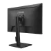 Three-quarter rear viewpoint of the Asus VA249QGSE Monitor displaying its stand and chassis design.