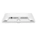 BenQ EW270Q monitor top and rear view highlighting its slim white design, ports, ventilation, and stand.