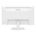 BenQ EW270Q monitor rear view showing white design, ventilation, ports, stand, and mounting points.