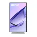 BenQ MA270UP monitor in portrait orientation with a vibrant display and sleek, modern stand design.