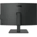 Back view of the BenQ PD2706U monitor, showcasing its clean design and stand.