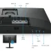 Connectivity view of BenQ SW272QN 27 inch 2K Monitor showing HDMI, DP, USB-C, USB ports, and SD card reader.