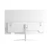 DHI-LM24-A221YW monitor rear view showing its white design, stand, ports, and clean finish.