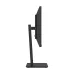 Side view of the Dahua DHI-LM24-P301A monitor, showcasing its slim profile and sturdy, minimalist stand.