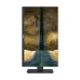 Dahua DHI-LM24-P301A monitor in portrait mode, displaying a desert highway stretching towards the horizon.