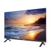 Dahua DHI-LM43-F200N display shows a breathtaking sunset over the ocean, with waves crashing on a sandy shore.