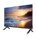 Front view of Dahua LM32-F200N Monitor Switch showing colorful beach sunset with waves and coastline detail.