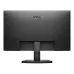 Rear view of Dell SE2425HM Monitor showing matte black panel with VESA mount holes and recessed port section.