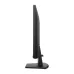 Side view of Dell SE2726H monitor showing slim profile, sturdy stand, and minimalist black design on clean background