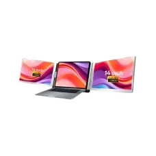 FOPO 14" 60Hz FHD IPS Tri-Screen Portable Monitor