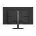 GIGABYTE GO27Q24G gaming monitor rear view highlighting the stand and back panel design.